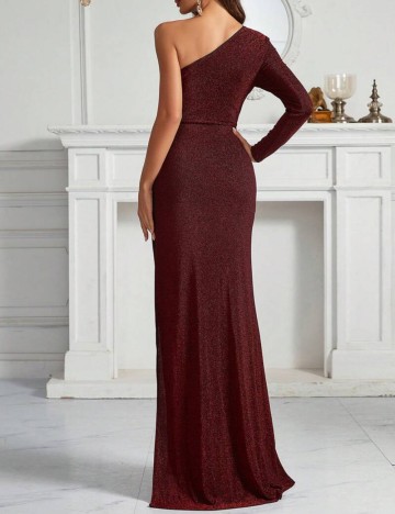 Rochie maxi Shein, vișiniu