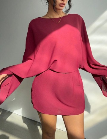 Rochie mini Shein, vișiniu