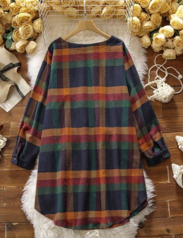 Rochie mini Shein Curve+, mix culori