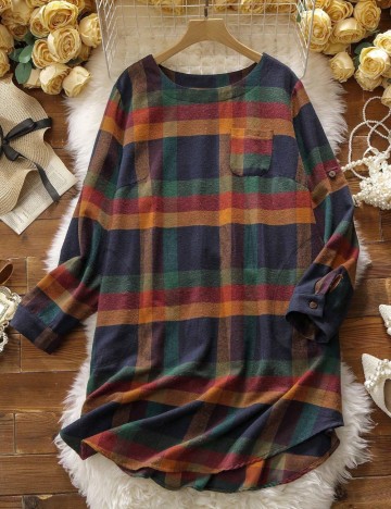 Rochie mini Shein Curve+, mix culori