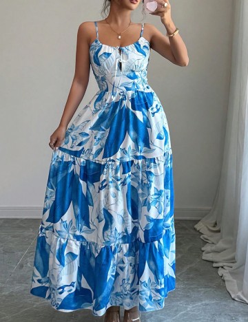 Rochie maxi Shein, mix culori