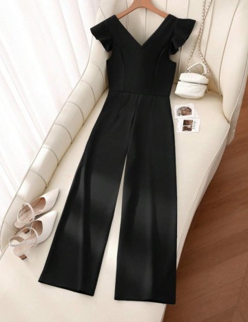 Salopetă lungă Shein, negru