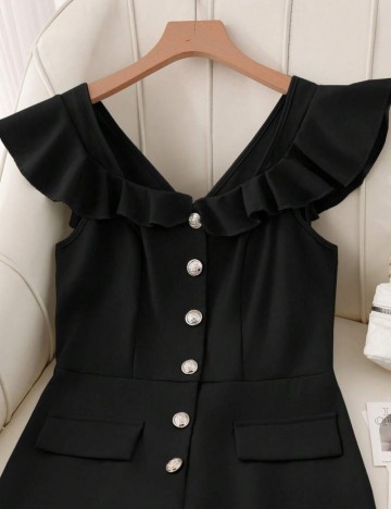 Salopetă lungă Shein, negru