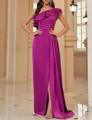 Rochie de ocazie Shein, mov