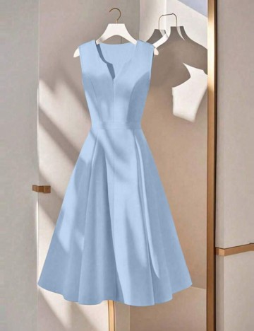 Rochie midi Shein, albastru