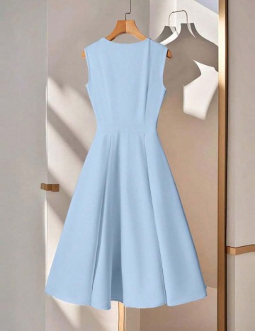 Rochie midi Shein, albastru