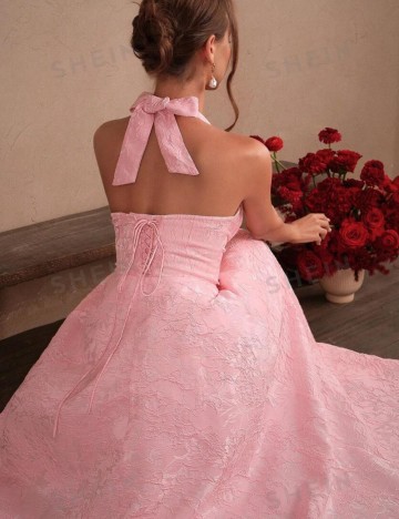 Rochie maxi Shein, roz