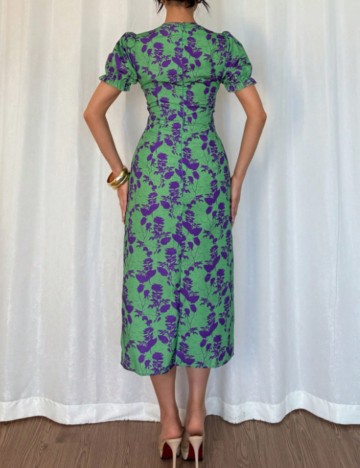 Rochie midi Shein, mix culori