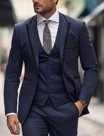 Sacou Shein, albastru