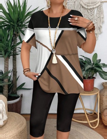 Compleu Shein Curve+, mix culori