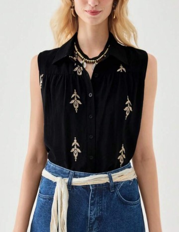 Cămașă cu mânecă scurtă Shein, mix culori