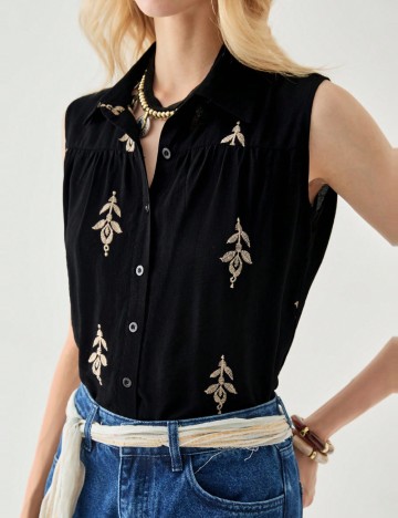 Cămașă cu mânecă scurtă Shein, mix culori