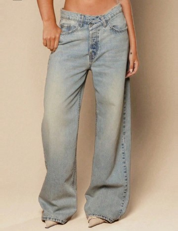 Jeans Shein, albastru