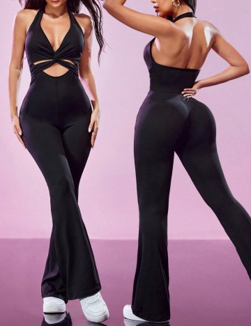 Salopetă lungă Shein, negru