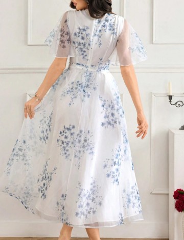 Rochie maxi Shein, alb