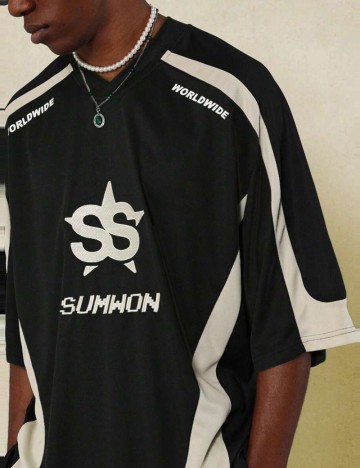 Tricou Shein SUMWON, mix culori