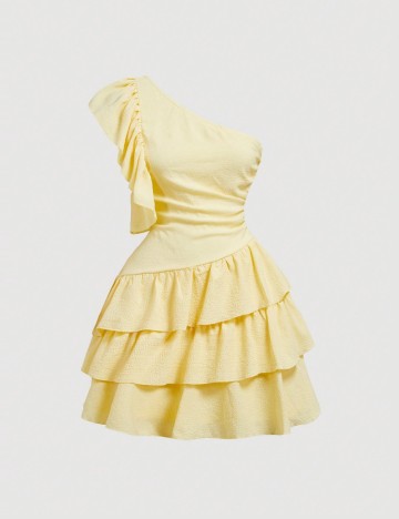 Rochie mini Shein, galben