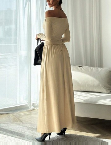 Rochie maxi Shein, bej