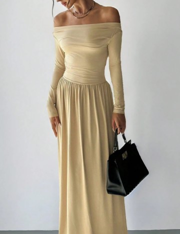 Rochie maxi Shein, bej