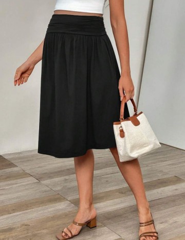 Fustă midi Shein, negru