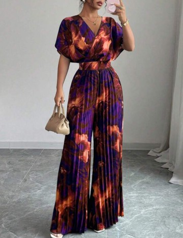 Salopetă lungă Shein, mix culori