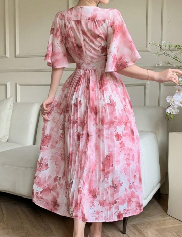 Rochie midi Shein DAZY, roz