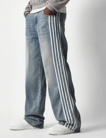 Jeans Shein, albastru