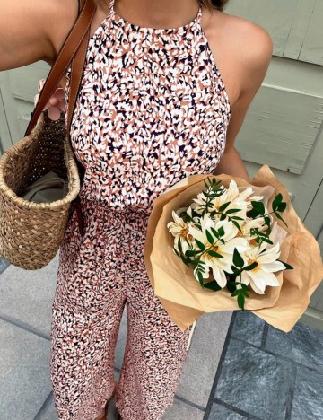 Salopetă lungă Shein, mix culori