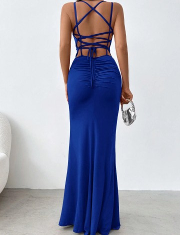 Rochie maxi Shein, albastru