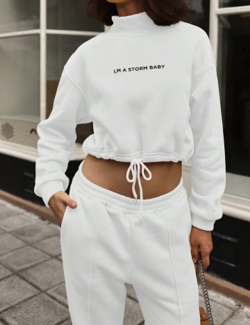 Compleu Shein Curve+, alb