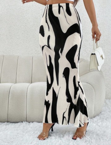Fustă maxi Shein, mix culori