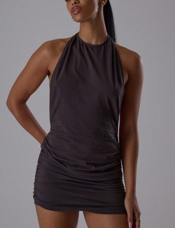 Rochie mini Shein MUSERA, gri