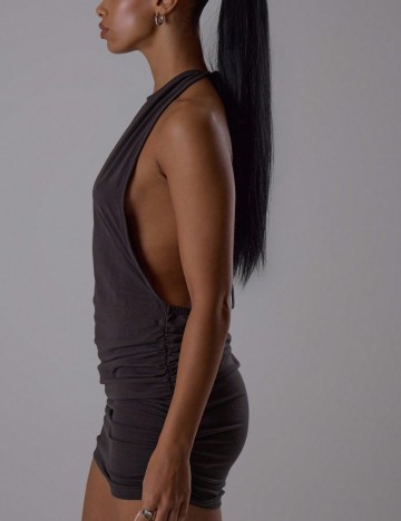 Rochie mini Shein MUSERA, gri