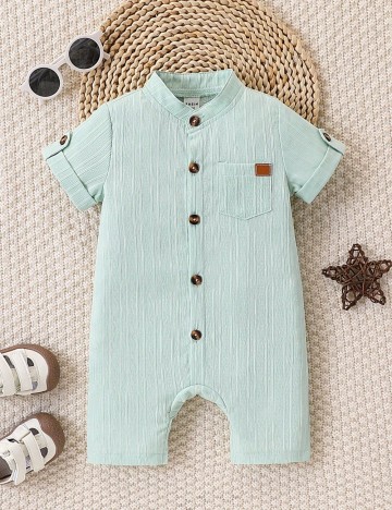 Salopetă Shein, verde