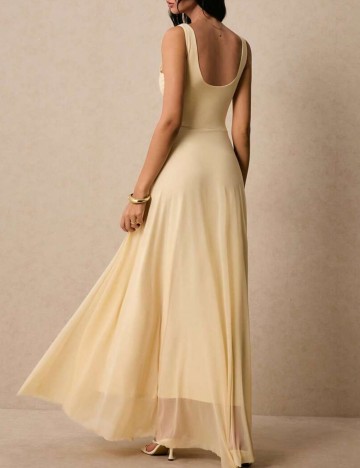 Rochie maxi Shein, galben