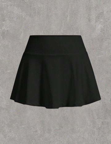 Fustă Pantalon Shein, negru