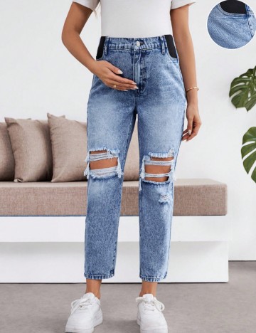 Jeans Shein, albastru