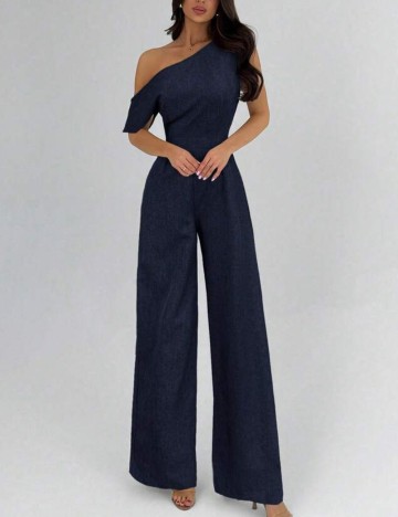 Salopetă lungă Shein, albastru