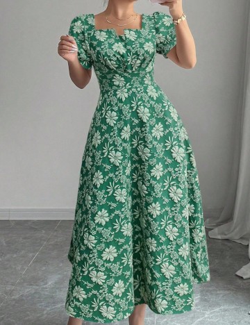 Rochie midi Shein, verde