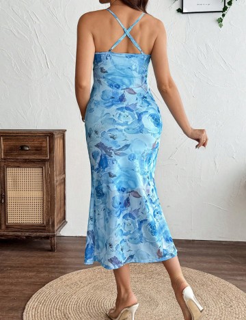 Rochie midi Shein, albastru