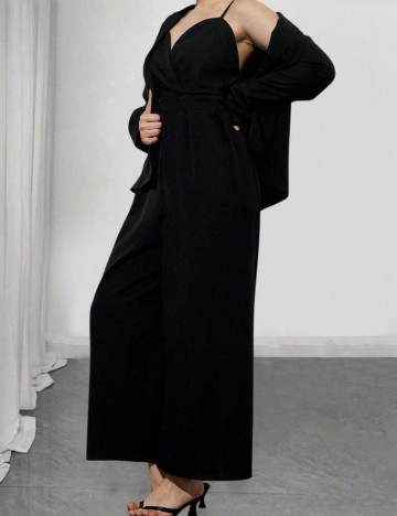 Compleu Shein Curve+, negru