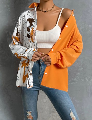 Cămașă Shein, mix culori