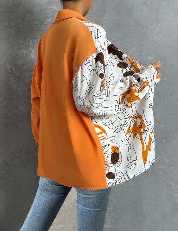 Cămașă Shein, mix culori