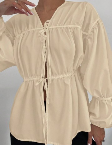 Cămașă Shein, bej