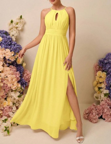 Rochie maxi Shein, galben