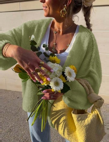 Cardigan Shein, verde