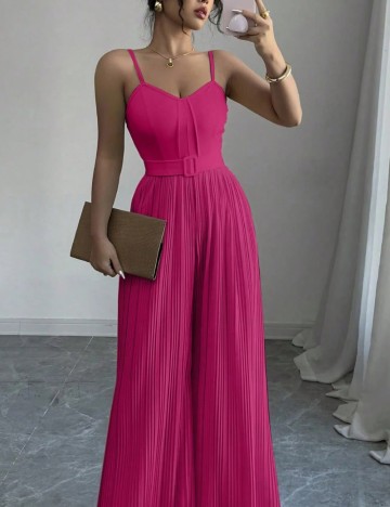 Salopetă lungă Shein, roz