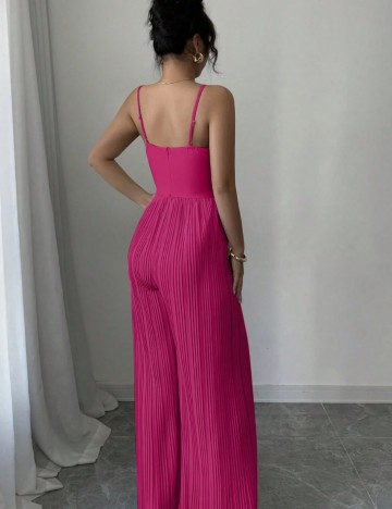 Salopetă lungă Shein, roz