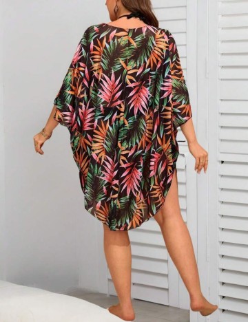 Rochie de plajă Shein Curve+, mix culori