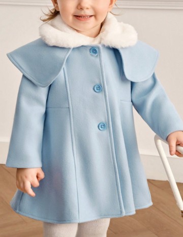 Palton Shein, albastru